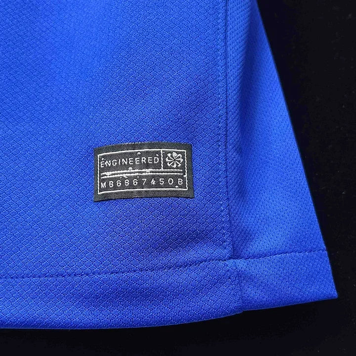 Team of France Football Home Shirt 2024 2025 EURO2024