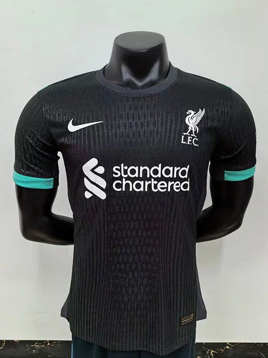 Liverpool Shirt 2023-2024 Away Player Version totalement Black
