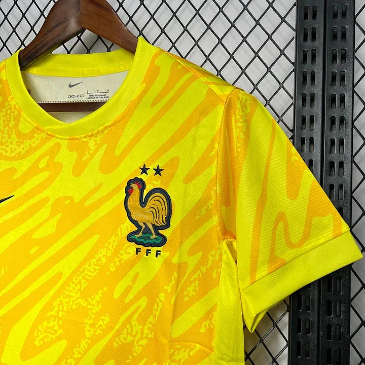 Team of France Football Shirt 2024 2025 Goalkeeper