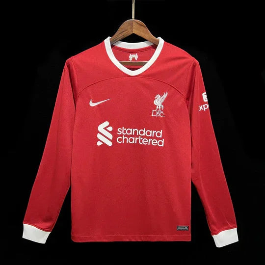 Liverpool Shirt 2023 2024 Long Sleeve