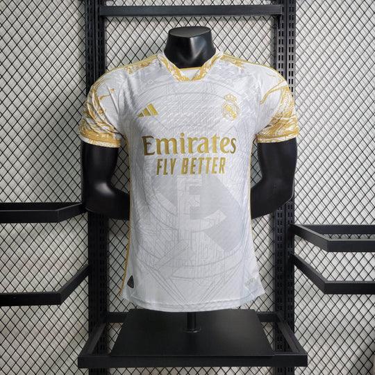 Real Madrid Shirt 2023-2024 Limited Edition Gold
