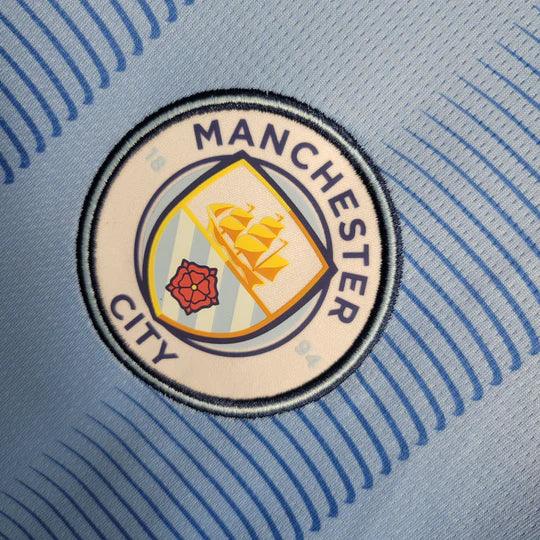 Manchester City Shirt 2023 2024 Long Sleeve