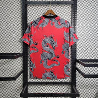 Football Manchester United Retro Shirt 2019 2020 Japan Dragon