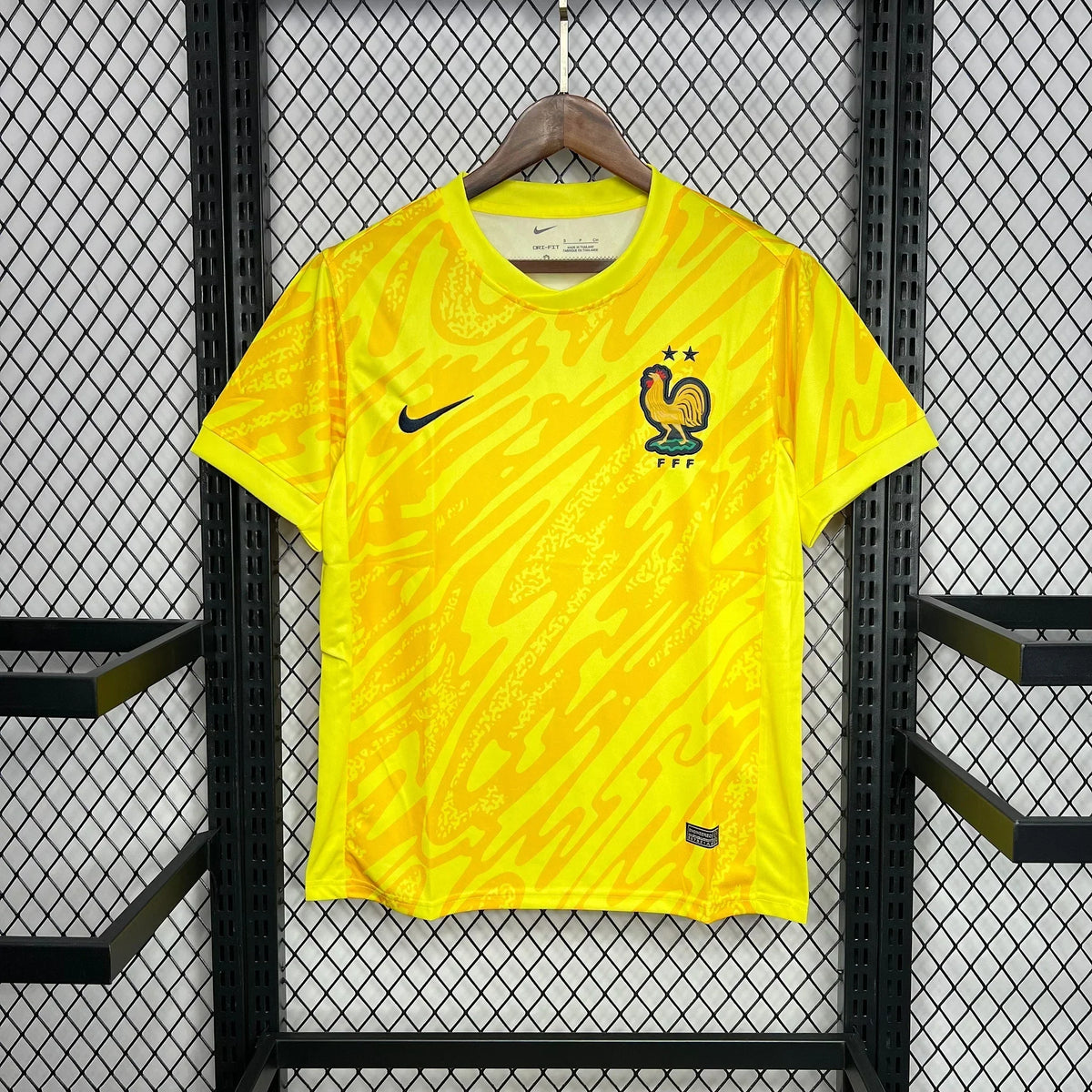 Team of France Football Shirt 2024 2025 Goalkeeper