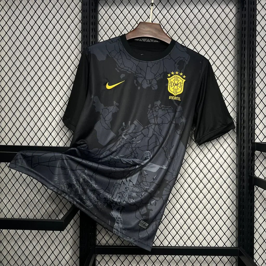 Brazil Football Concept Shirt 2024 2025