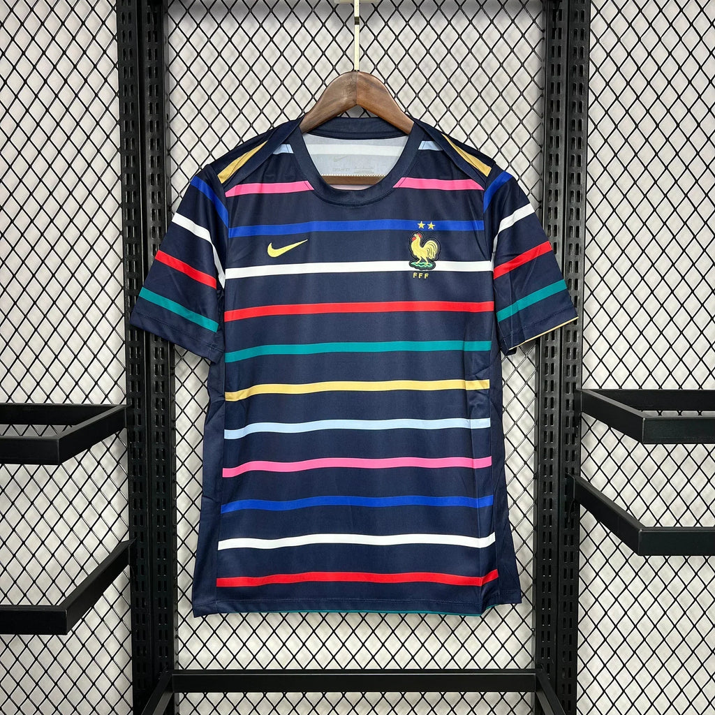 Team of France Football Shirt 2024 2025 Training