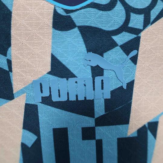 Manchester City Blue Retro Style Special Edition Shirt 24-25 Shirt