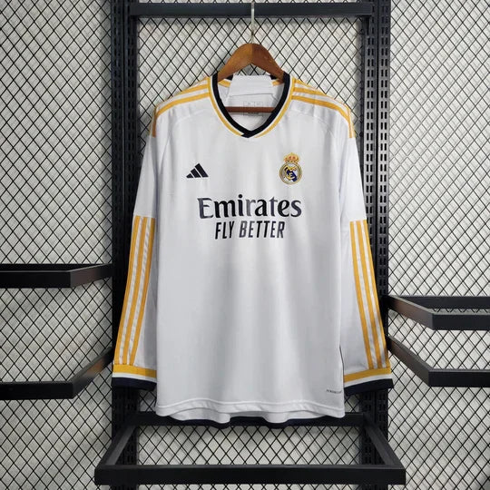 Real Madrid Shirt 2023 2024 Long Sleeve