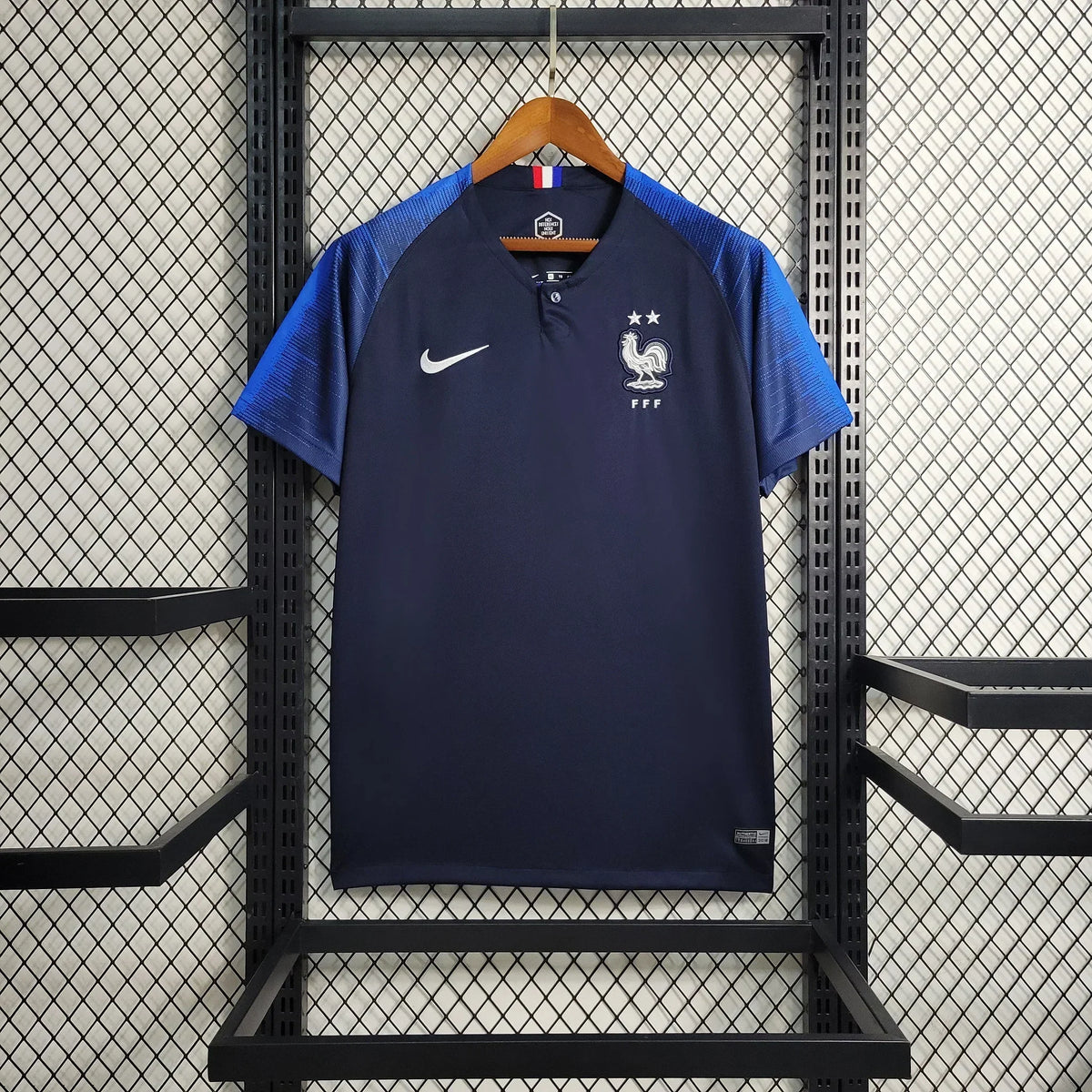 Team of France Shirt Retro Shirt 2018