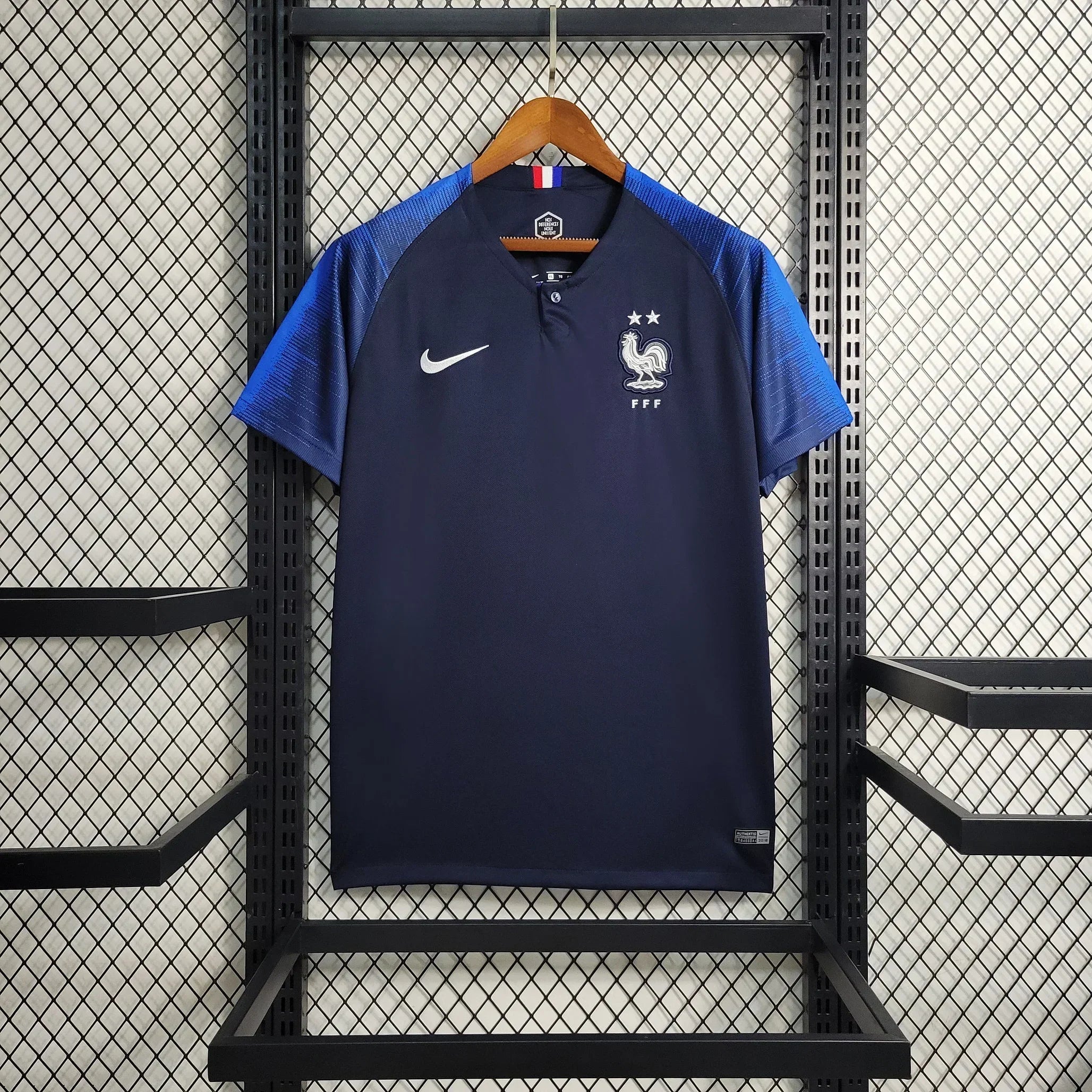 Team of France Shirt Retro Shirt 2018