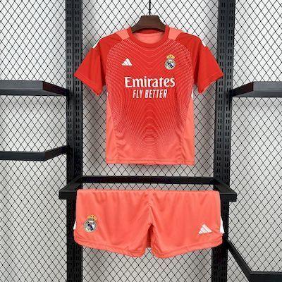 Kids Real Madrid Goalkeeper Kit 2025-26