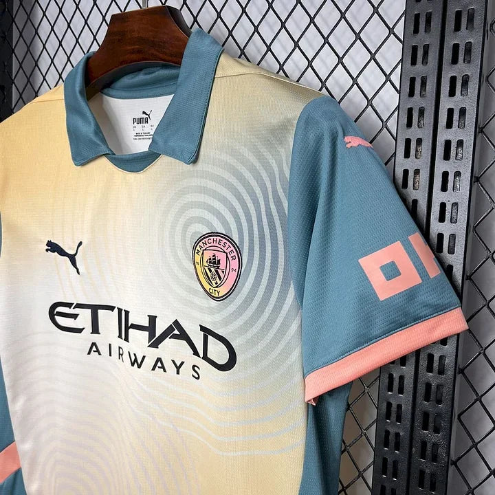 Manchester City Football Shirt 2024 2025 Fourth