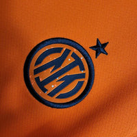 Inter Milan Football Third Orange Shirt 2023 2024