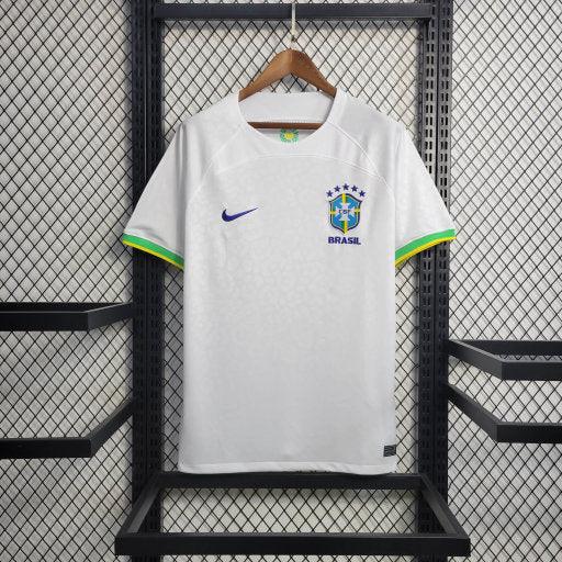 22-23 Brazil Leopard White Shirt