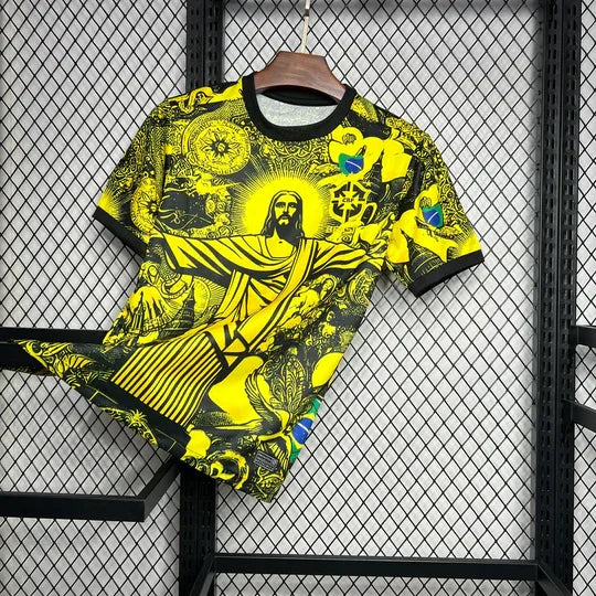 Brazil Concept Shirt 2024 Yellow