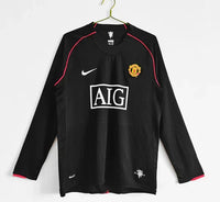 07-08 Manchester United Away Long Sleeve Shirt