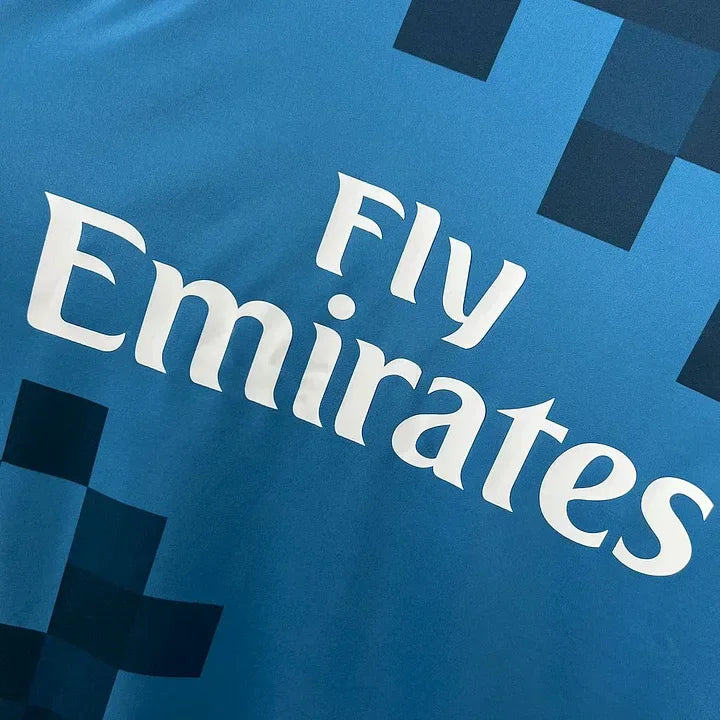 Real Madrid Shirt Football 2017 2018 Retro