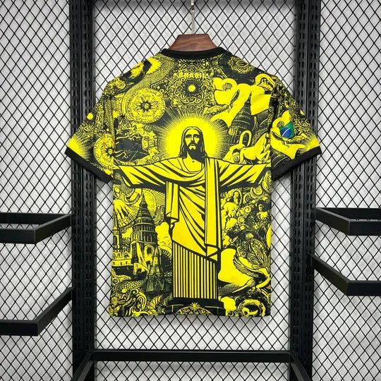Brazil Concept Shirt 2024 Yellow