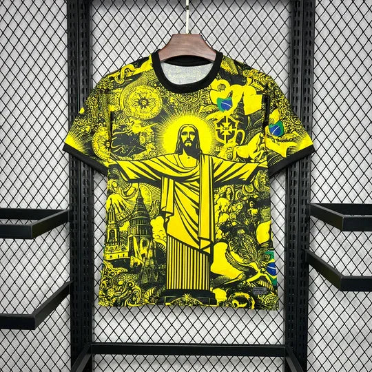 Brazil Concept Shirt 2024 Yellow