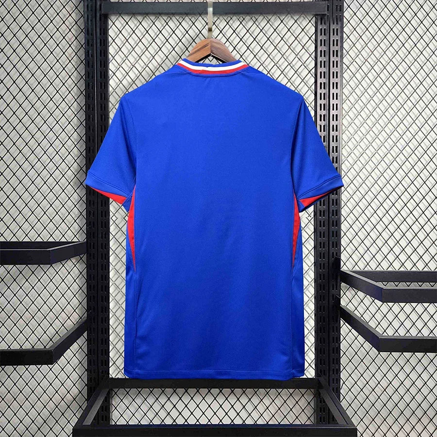Team of France Football Home Shirt 2024 2025 EURO2024