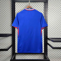 Team of France Football Home Shirt 2024 2025 EURO2024