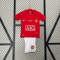 KIT KIDS RETRO MANCHESTER UNITED 2008