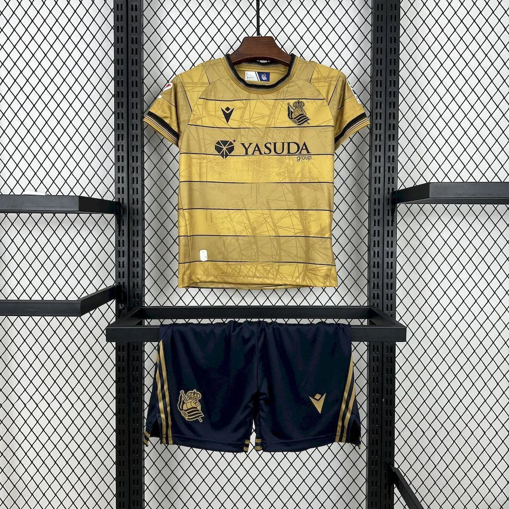 Kids Real Sociedad Away Kit 2024-25