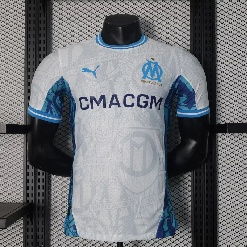 Football Concept Marseille OM Home Shirt 2024 2025
