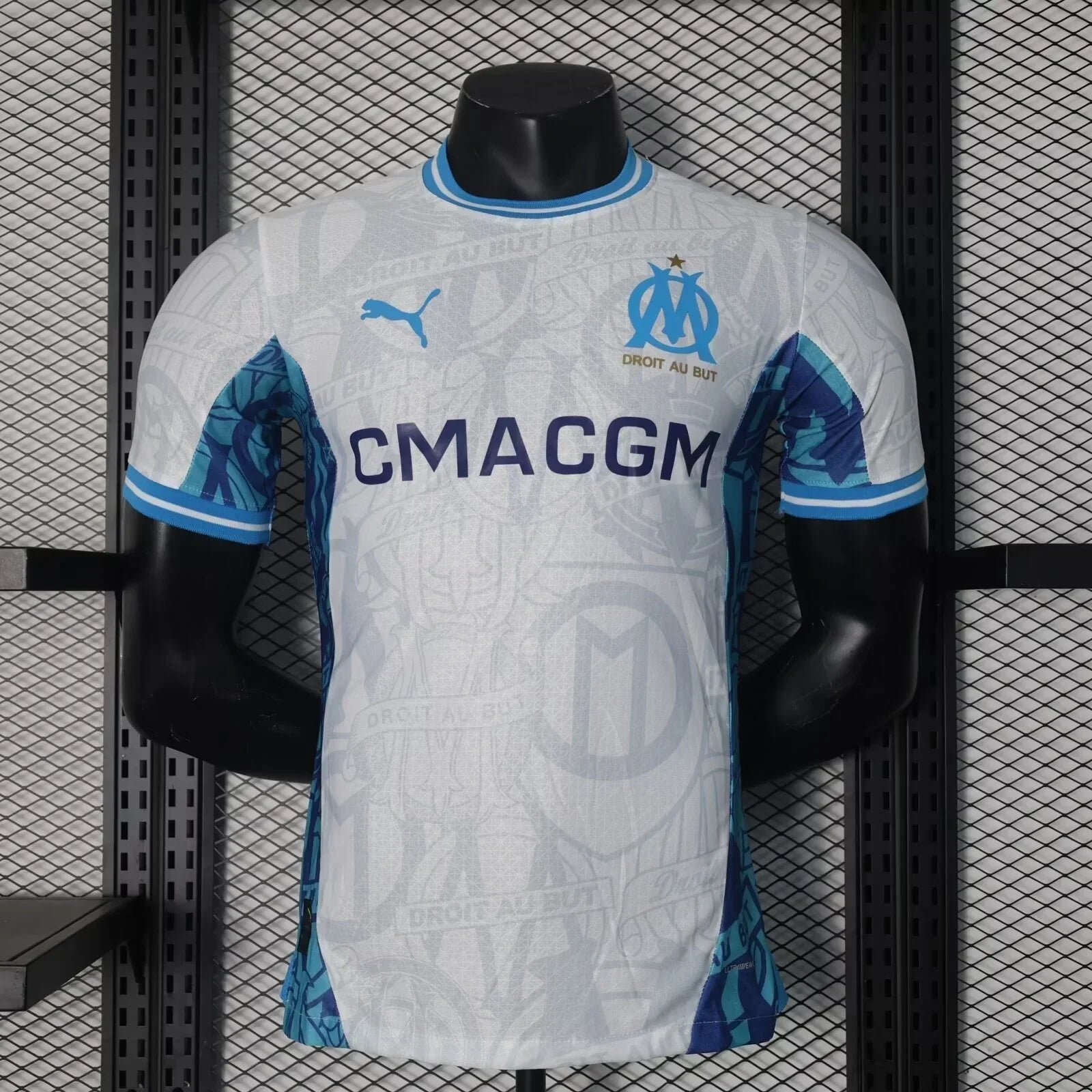 Football Concept Marseille OM Home Shirt 2024 2025