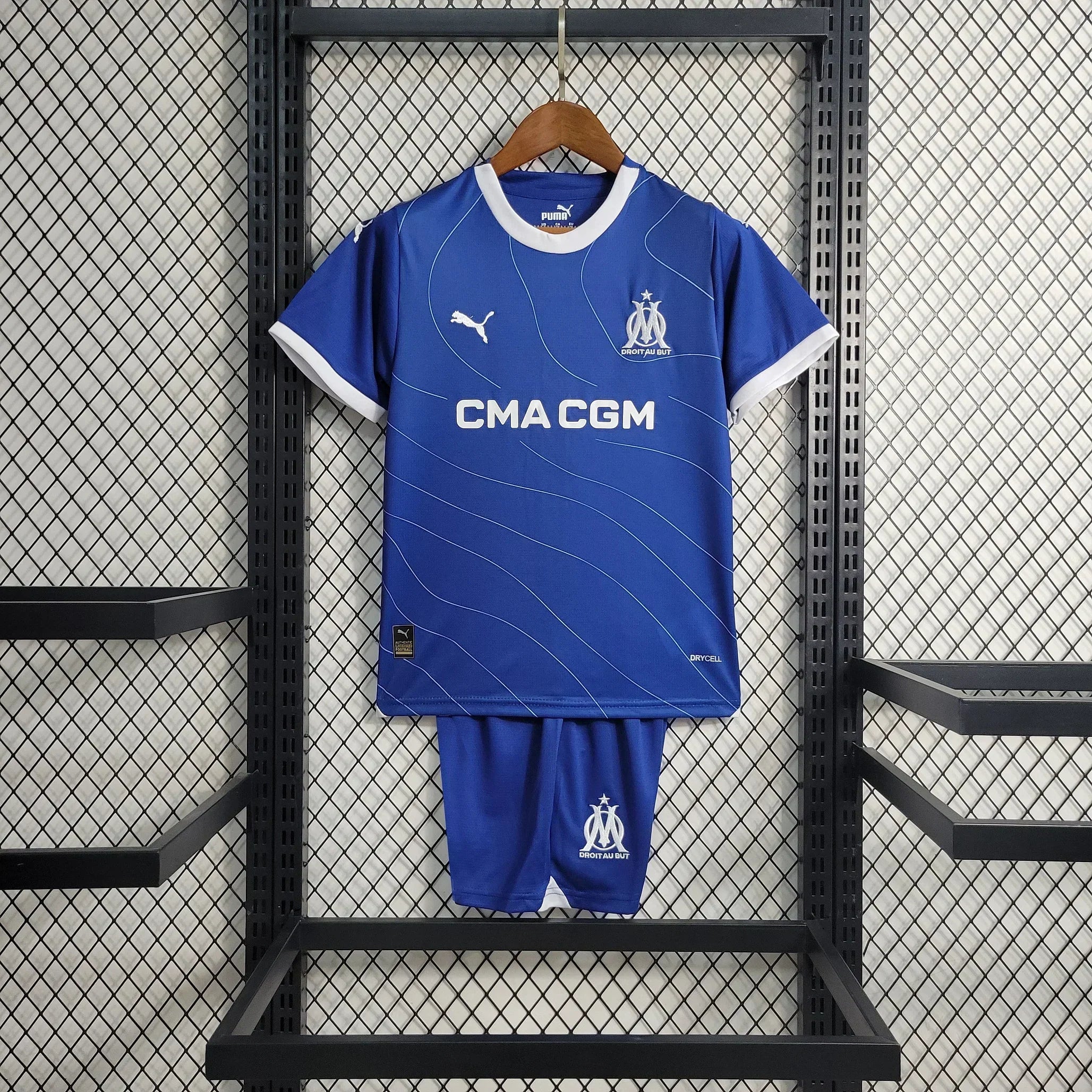 Kids Olympique of Marseille Away Kit 2023 2024