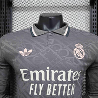Real Madrid Long Sleeve Shirt 2024-25