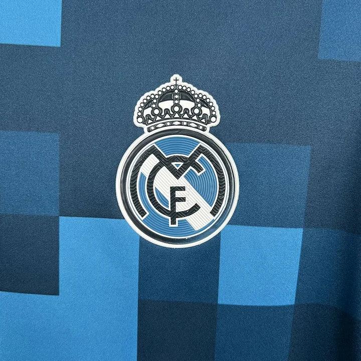 Real Madrid Shirt Football 2017 2018 Retro