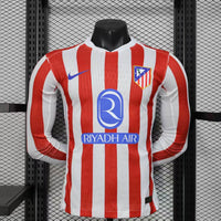 Atletico Madrid Long Sleeve Shirt 2025-26