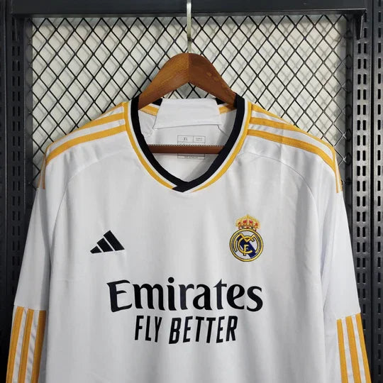 Real Madrid Shirt 2023 2024 Long Sleeve