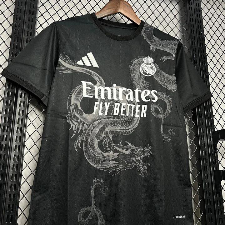 Real Madrid Football Shirt 2024 2025 Black