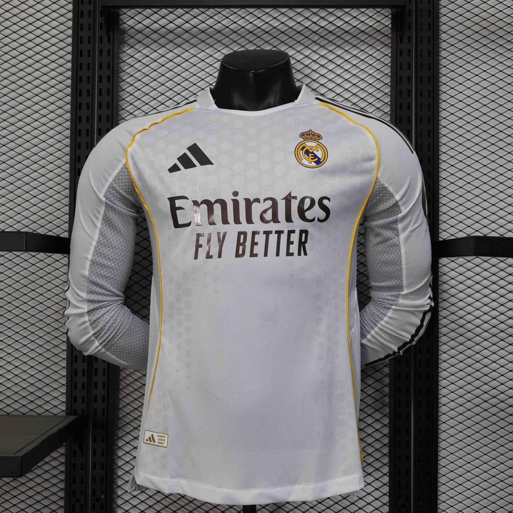 25-26 Real Madrid Long Sleeve Shirt