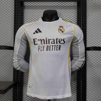 25-26 Real Madrid Long Sleeve Shirt
