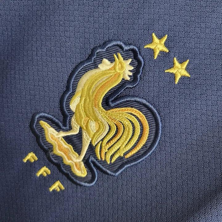 Team of France Shirt Home Shirt 2022/23 World Cup