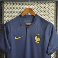 Team of France Shirt Home Shirt 2022/23 World Cup