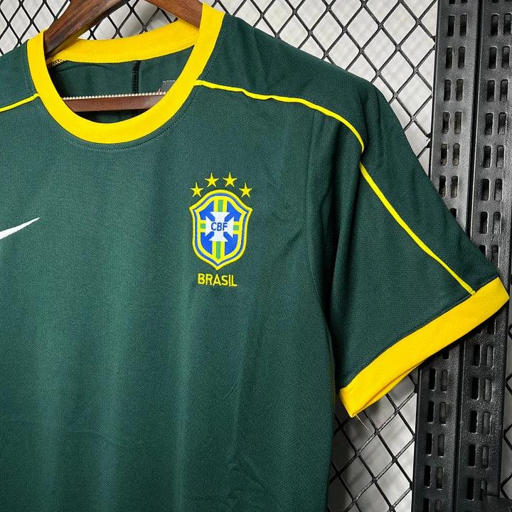 Brazil Football Retro Shirt 1998