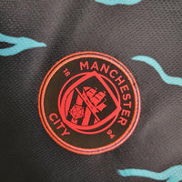 Manchester City Away Shirt 2023 2024 Long Sleeve