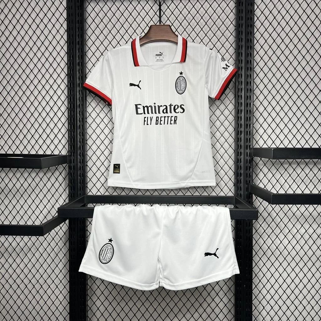 Kids AC Milan Away Kit 2024 2025