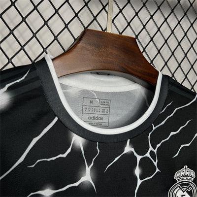Real Madrid Black & Grey Panther Shirt 2024/25