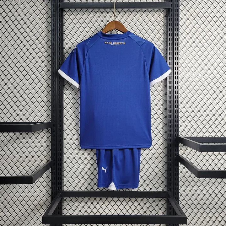 Kids Olympique of Marseille Away Kit 2023 2024