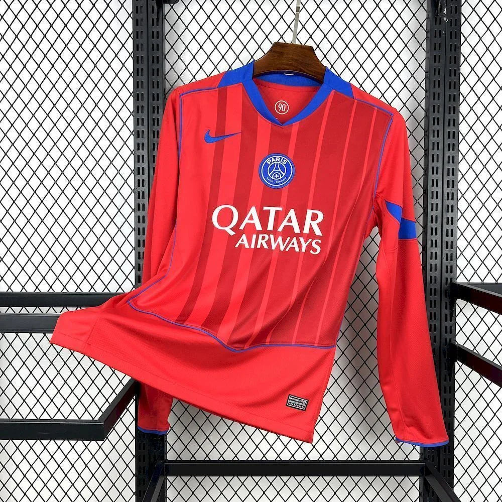 Long Sleeves PSG Red Shirt